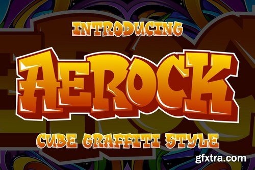 Aerock – Layered Graffiti Style