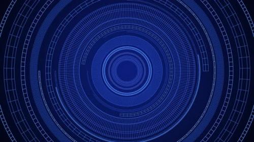 Videohive - 4k Circles. Looped Background - 33642702 - 33642702