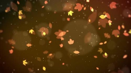 Videohive - Autumn Leaf Background - 33668330 - 33668330