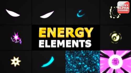 Videohive - Energy Elements | Motion Graphics - 33670620 - 33670620