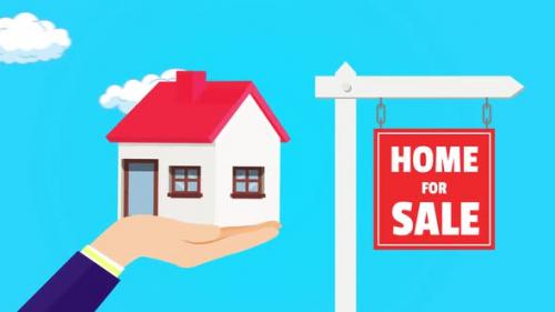 Videohive - Real Estate : House for sale animation - 33691949 - 33691949