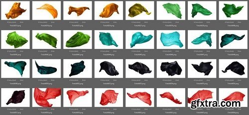 100 Flying Fabric Overlays