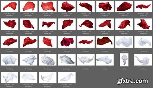 100 Flying Fabric Overlays