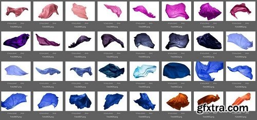 100 Flying Fabric Overlays