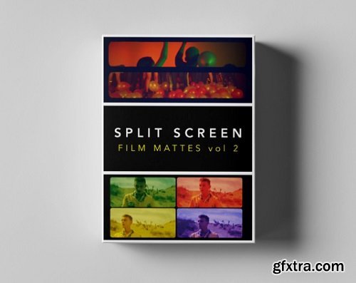 Tropic Colour - SPLIT SCREEN FILM MATTES Vol. 2