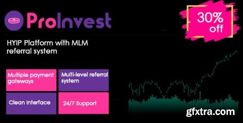 CodeCanyon - ProInvest v3.5 - CryptoCurrency and Online Investment Platform - 25241549 - NULLED