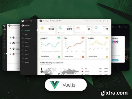 Creative-Tim - Vue Paper Dashboard 2 PRO - Premium Bootstrap Vue.JS Admin Templatev2.3.0