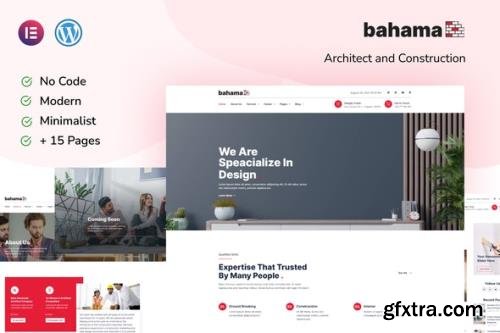 ThemeForest - Bahama v1.0.0 - Contractor & Architect Elementor Template Kit - 33620674