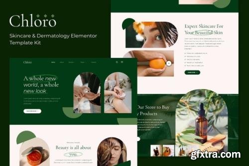 ThemeForest - Chloro v1.0.0 - Skincare & Dermatology Elementor Template Kit - 33682435