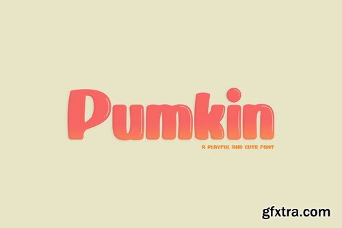 Pumkin - Playful and Cute Display Font