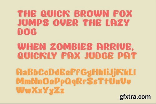 Pumkin - Playful and Cute Display Font