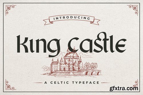 King Castle – Celtic Typeface