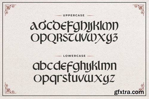 King Castle – Celtic Typeface