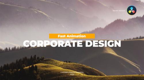 Videohive - Corporate Titles Pack For DaVinci Resolve - 33660028 - 33660028