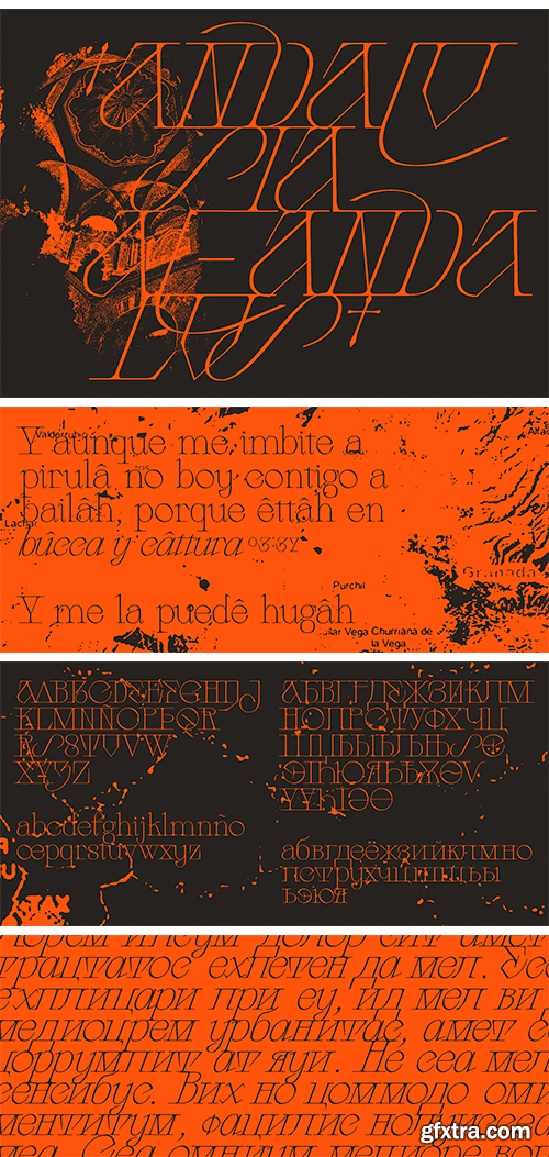 Galipos Typeface (Latin + Cyrillic)