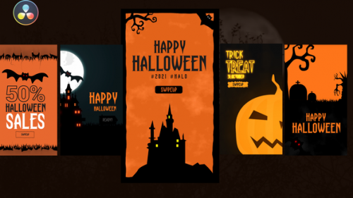 Videohive - Halloween Instagram Stories - 33683017 - 33683017