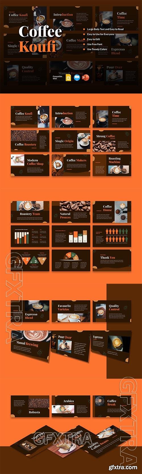 KOUFI - Coffee Presentation Template E8PZNWZ