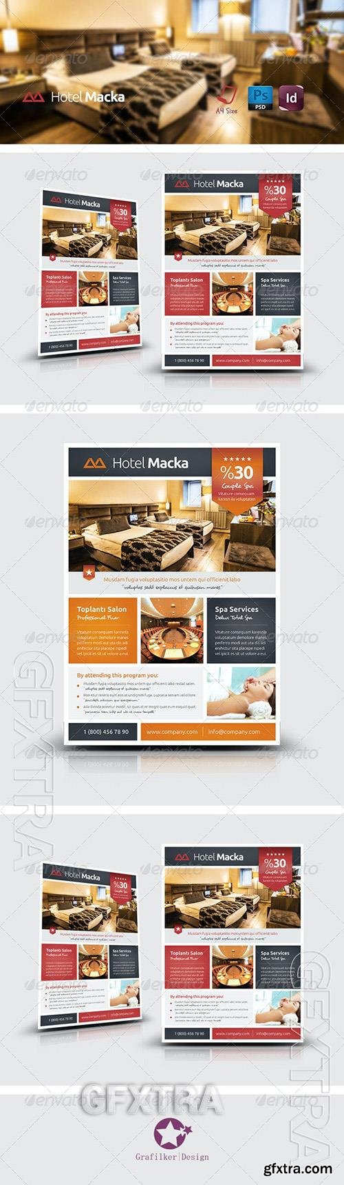 Hotel Flyer Templates 7912879