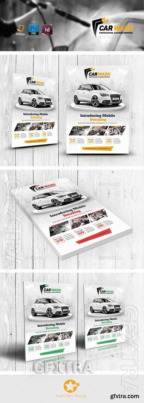 Car Wash Flyer Templates 11664986