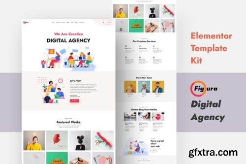 ThemeForest - Figura v1.0.0 - Creative Agency Elementor Template Kit - 33649296