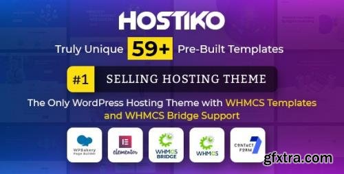 ThemeForest - Hostiko v58.0 / v30.0.2 - WordPress WHMCS Hosting Theme - 20786821 - NULLED