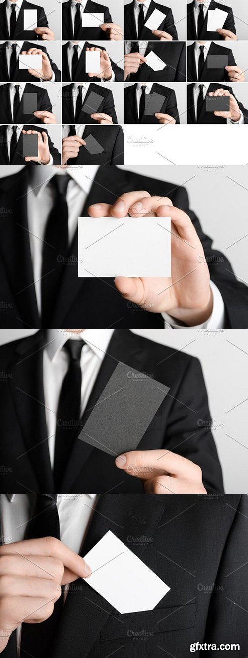 Business Card Mock-Up Photo Bundle