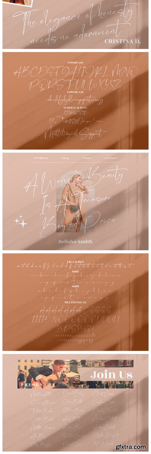 Derlantica Beauty Font