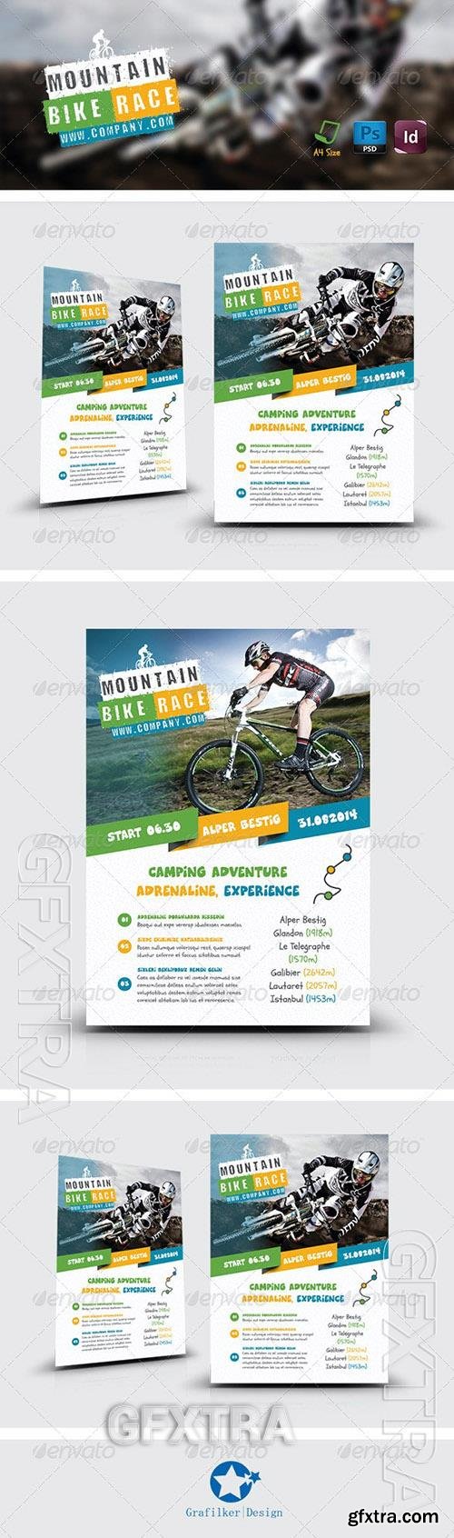 Bicycle Racing Flyer Templates 8234511