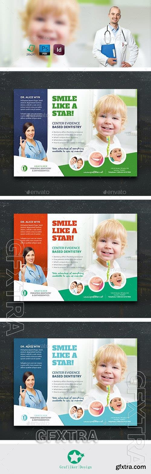 Kids Dental Flyer Templates 10833823