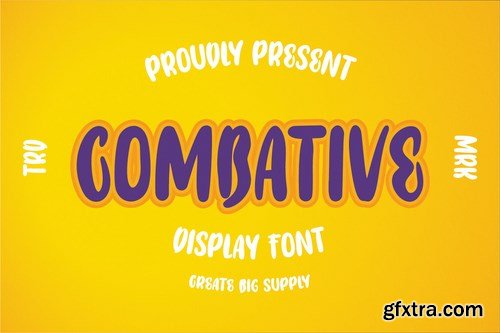 Combative - Display Font