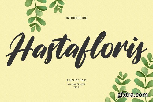 Hastafloris Script Font