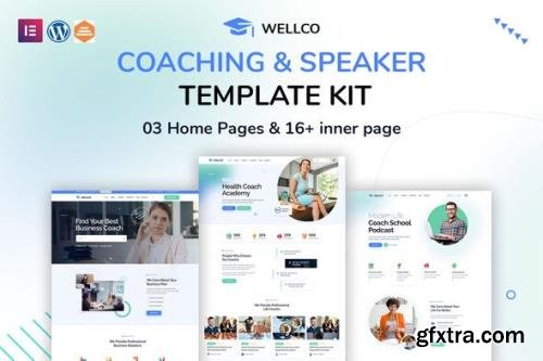 ThemeForest - Wellco v1.0.0 - Coaching & Speaker Elementor Template Kit - 33677649