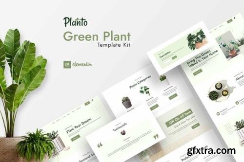 ThemeForest - Planto v1.0.0 - Green Elementor Template Kit - 33703645