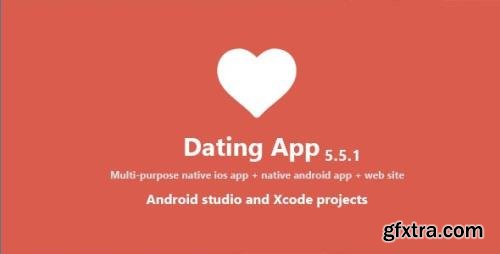 CodeCanyon - Dating App v5.5.1 - web version, iOS and Android apps - 14781822 - NULLED