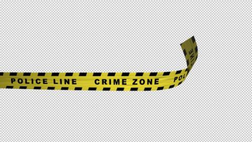 Videohive - Warning Tape - Police Line - Crime Zone - 4K Transition - 33690762 - 33690762