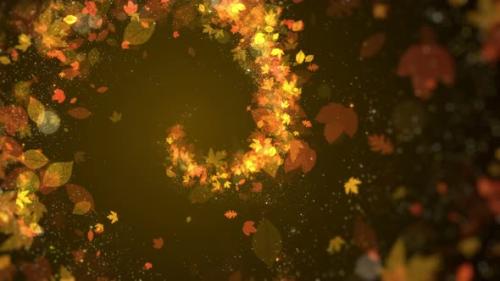 Videohive - Autumn Particle Background - 33694455 - 33694455