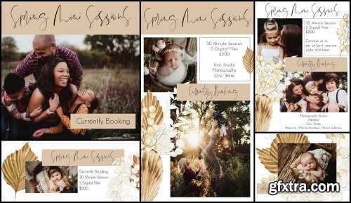 Twig & Olive Photography - Boho Rattan Marketing Set & Bonus