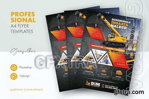 Construction Flyer Templates 36HKE7K