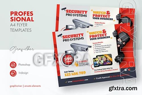 Security Systems Flyer Templates SSQQU4B