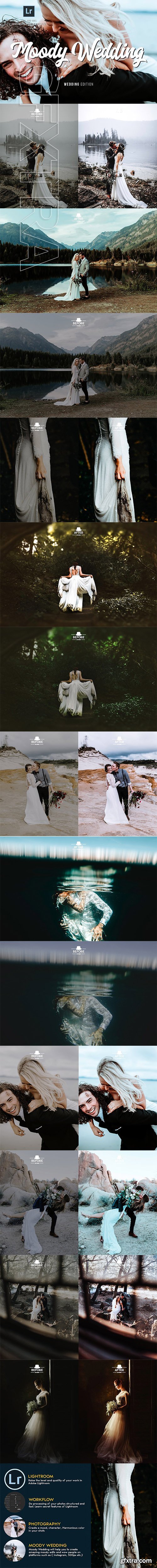 CreativeMarket - Moody Wedding Lightroom Presets 2582868