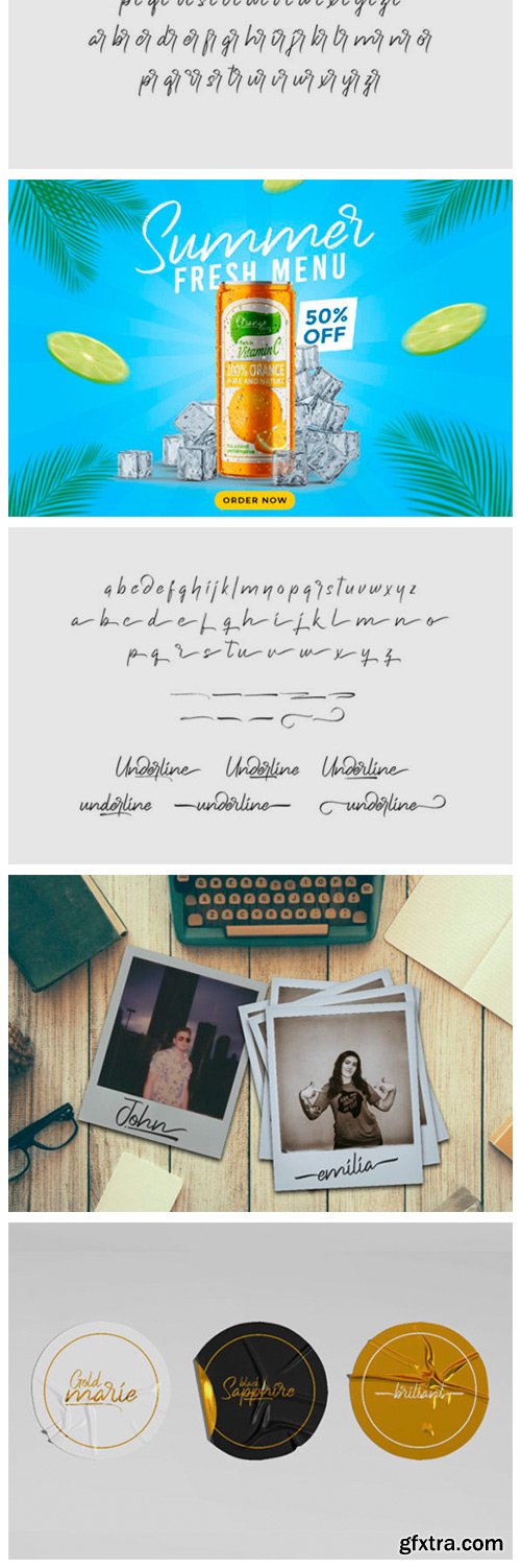 Underline Font