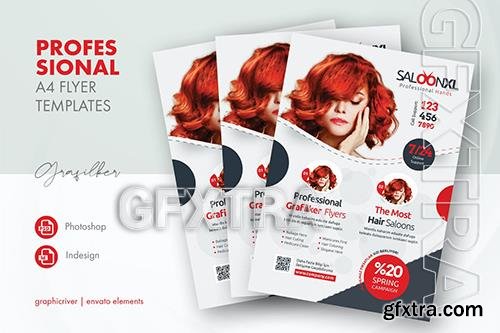 Beauty Saloon Flyer Templates XMZNLNF