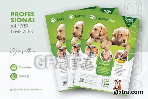 Pet Shop Flyer Templates FBUQAYU