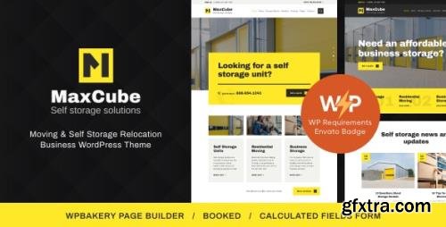 ThemeForest - MaxCube v1.1.2 - Moving & Self Storage Relocation Business WordPress Theme - 22121682