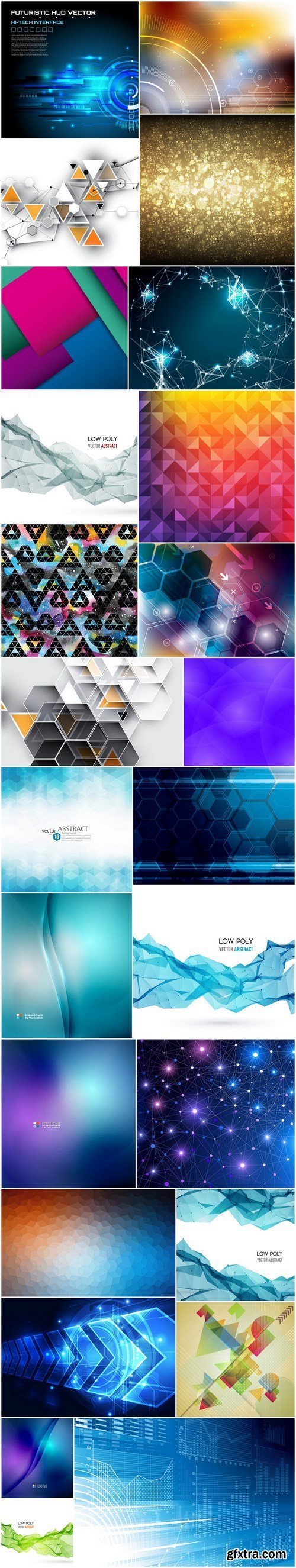 Amazing Abstract Backgrounds Collection 29 - 25xEPS