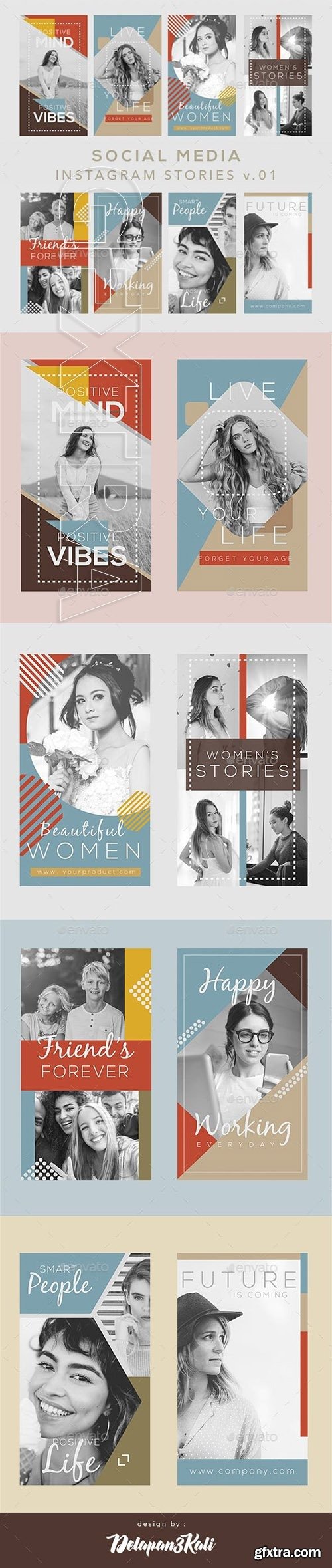 GraphicRiver - Social Media Instagram Stories v.01 23086809