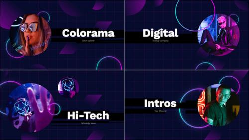 Videohive - Colorama - Glitch Opener // Premiere Pro - 33681800 - 33681800