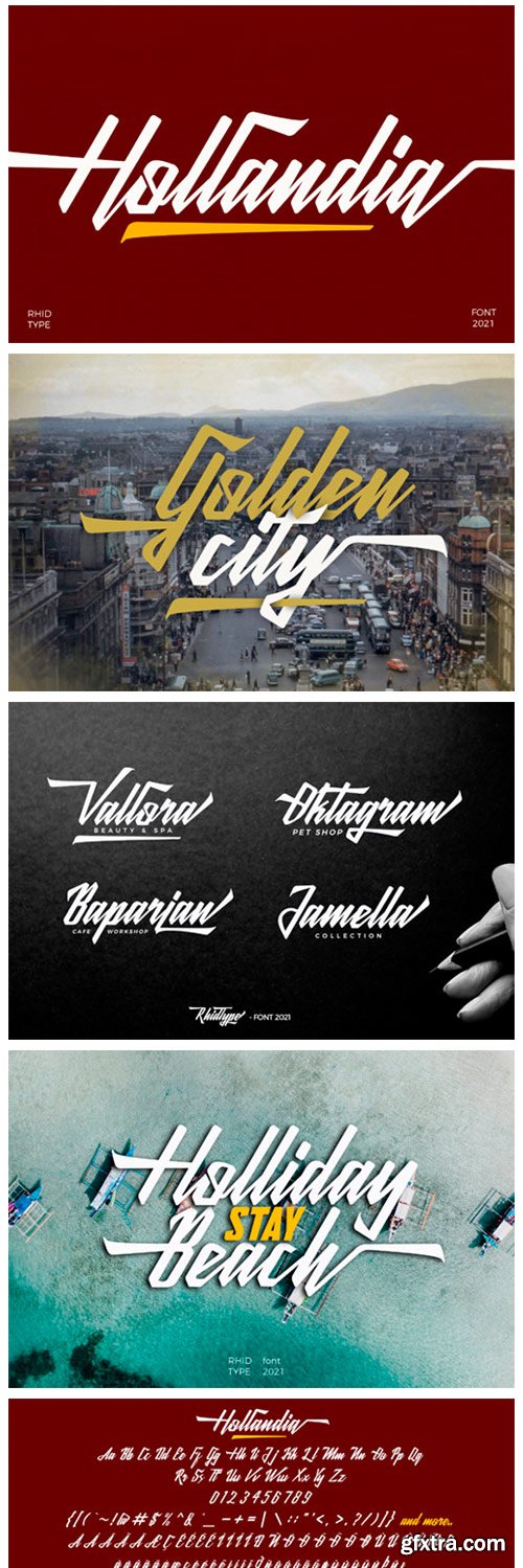 Hollandia Font