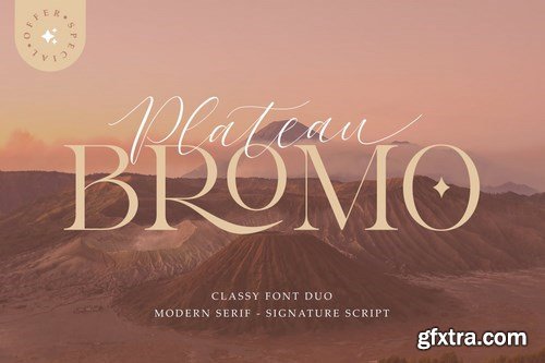 Bromo Plateau Duo Font