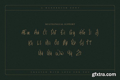 Hillentone - Brush Font